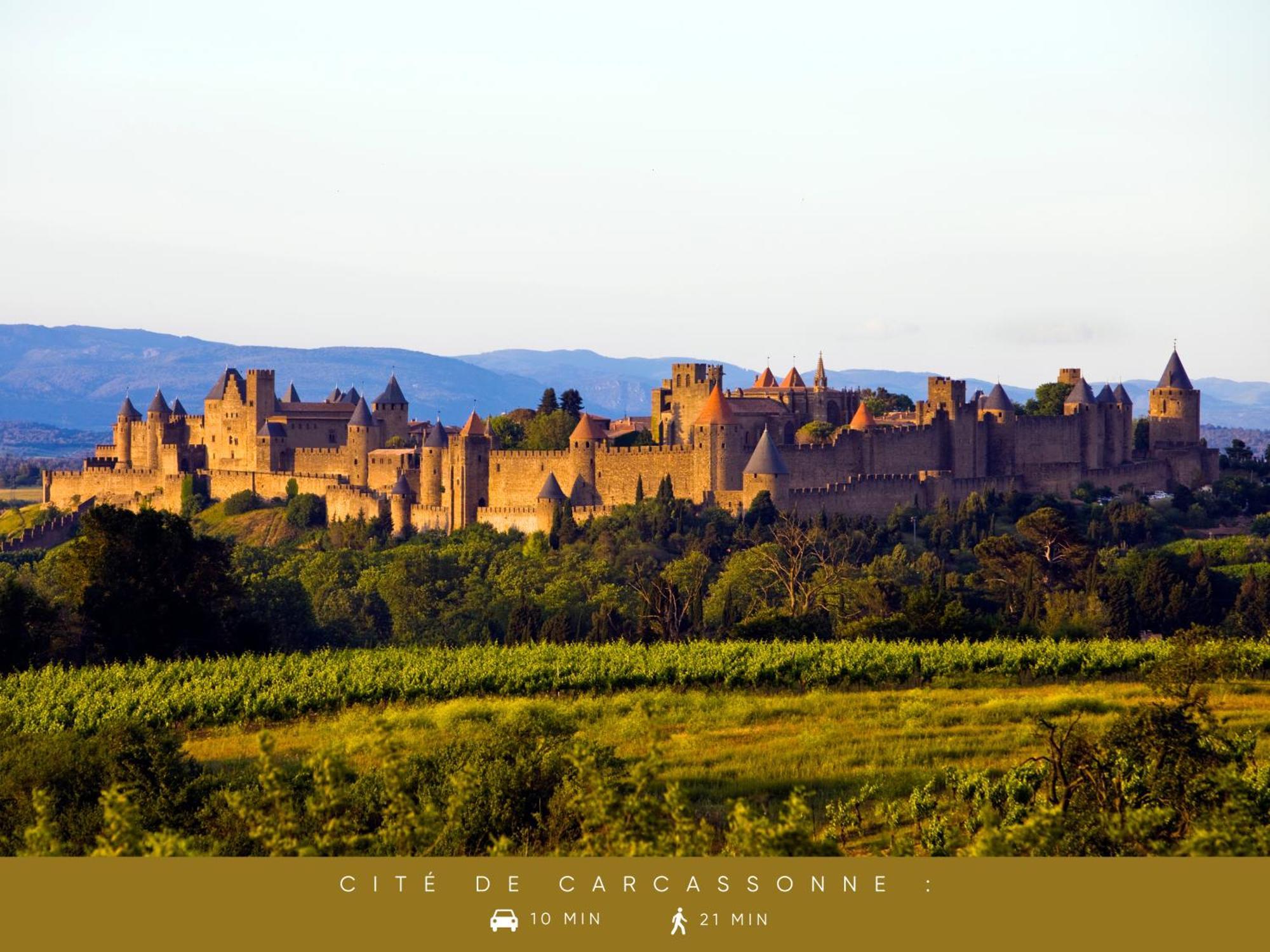 Le Sicilien ~ Climatisation ~ Centre-Ville Carcassonne Esterno foto